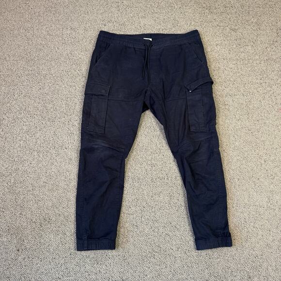 H&M slim Fit Cargo Jogger Pants US Men's XL - Picture 2 of 7